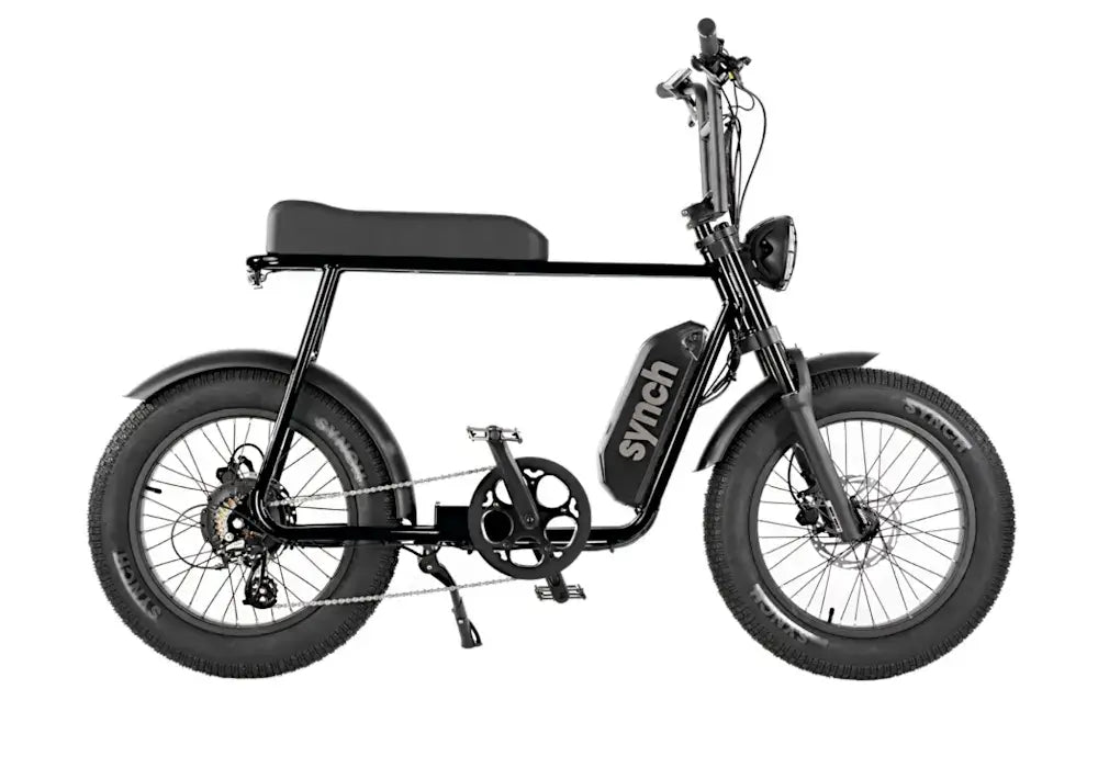 Picture of a black Synch Mini Monkey