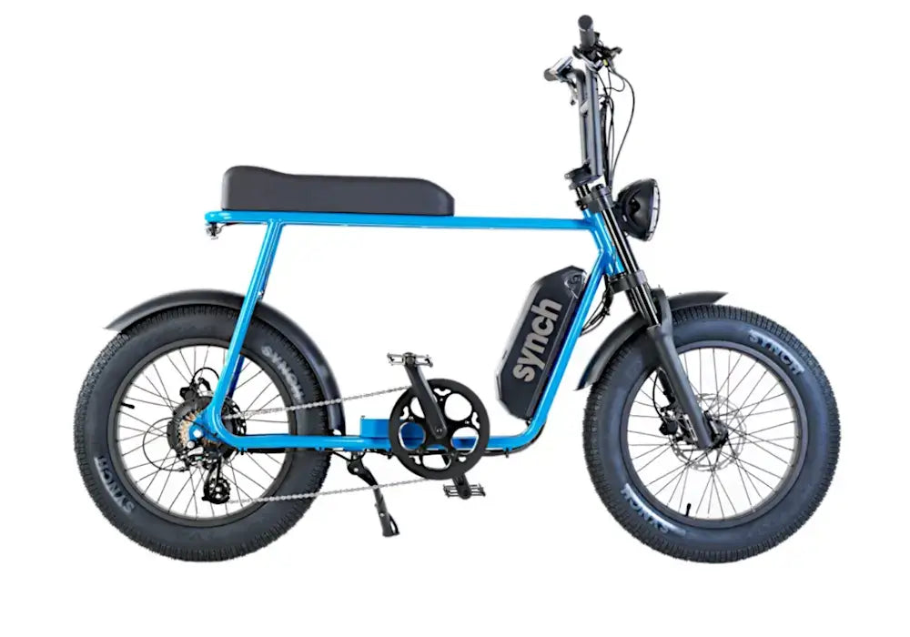 Picture of a blue Synch Mini Monkey