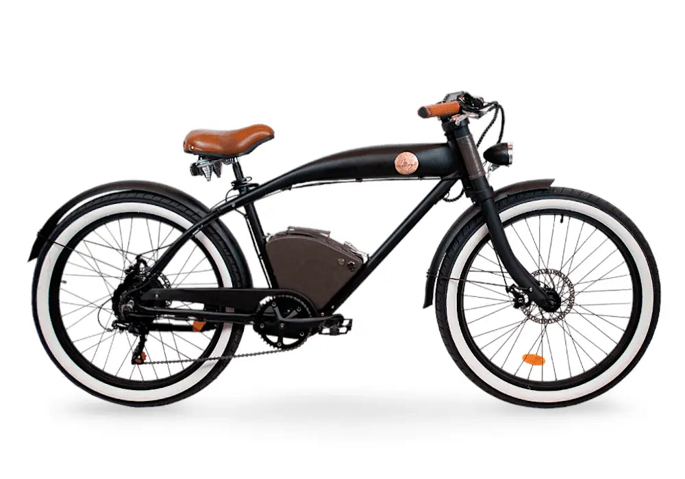 Picture of a black Rayvolt Clubman