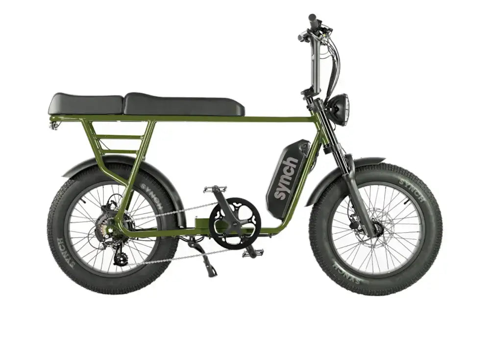 Picture of a green Synch Longtail Monkey