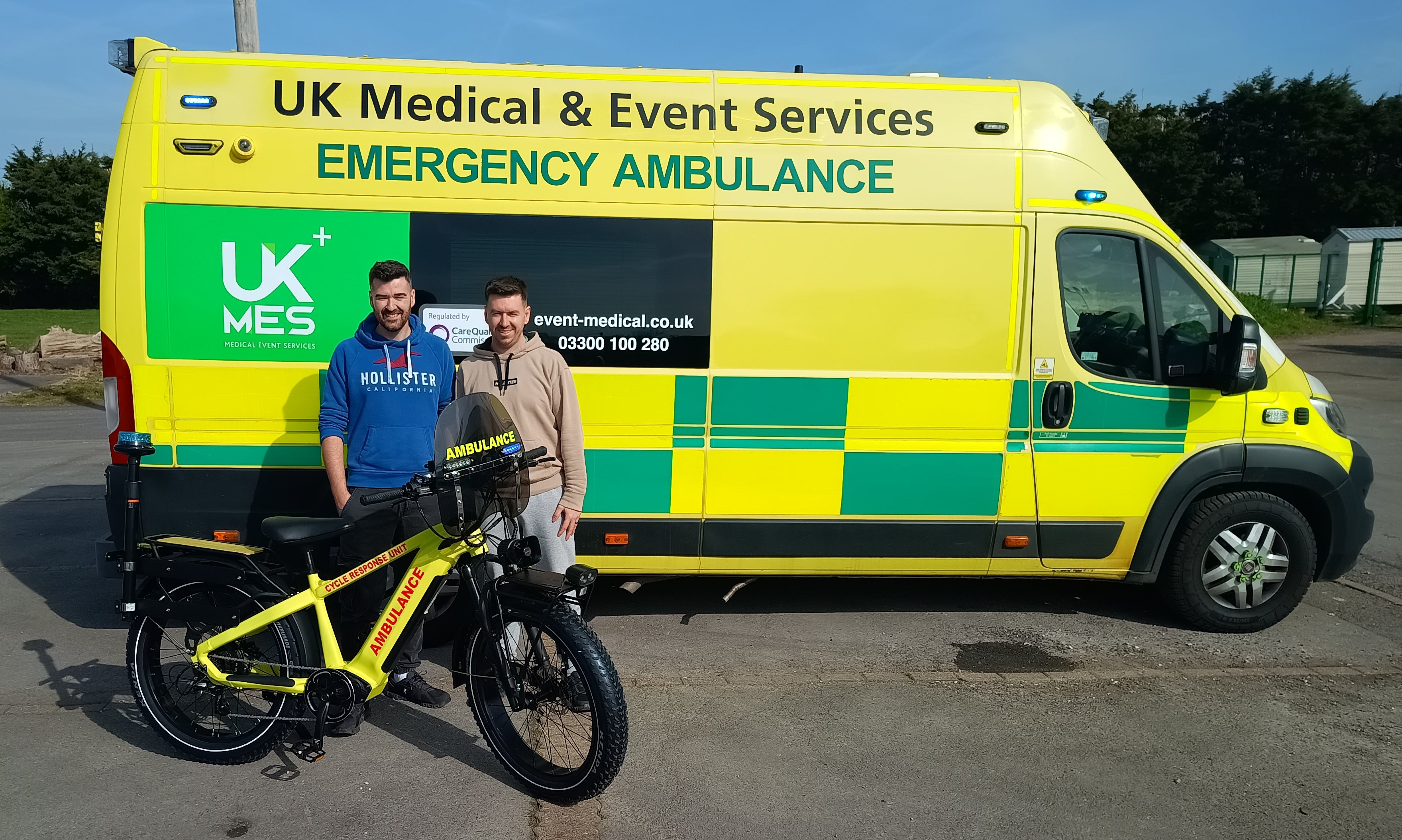 IN THE WORKS - our Ambulance Bike