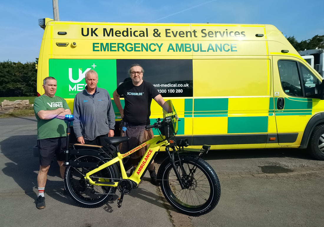 IN THE WORKS - our Ambulance Bike