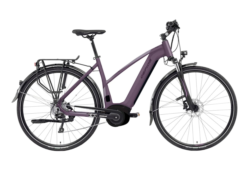 Alboin Curve Deore 10 purple dropped crossbar picture